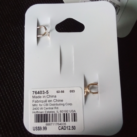 Claire's Ear Cuffs Silver Snake & Gold Tone Ring Ear Cuffs Sensitive Solutions - Picture 5 of 6